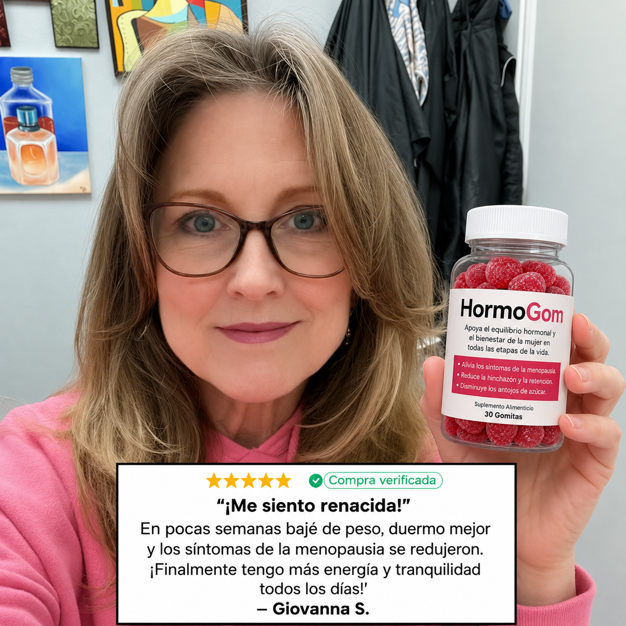 HORMOGOM™ | La solución para reequilibrar la menopausia en 14 días
