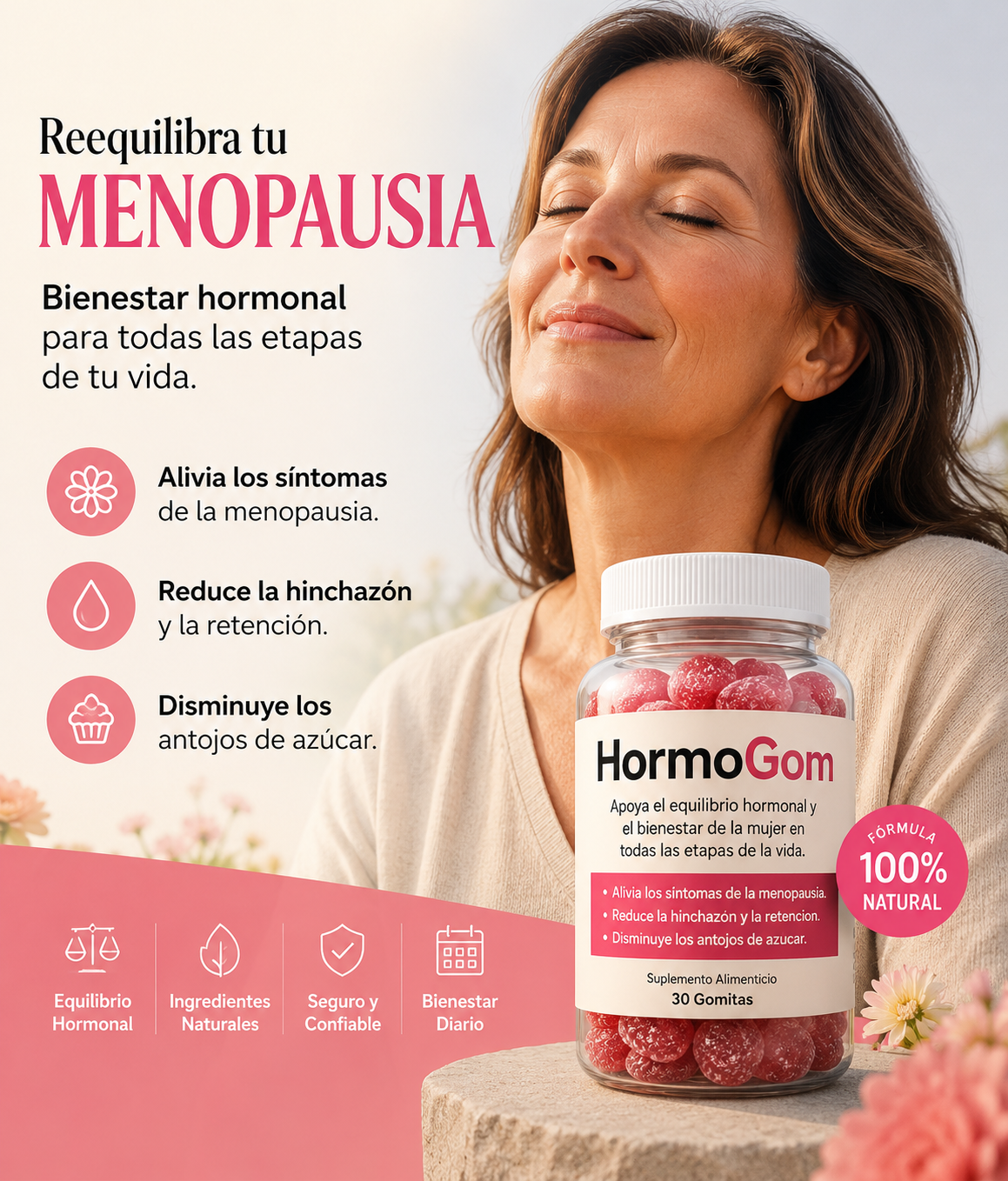 HORMOGOM™ | La solución para reequilibrar la menopausia en 14 días